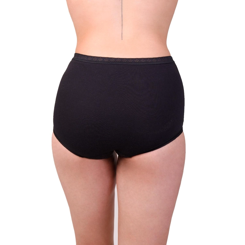 PACK X2 CALZONES MUJER BAZIANI ALGODÓN TIRO ALTO 20518 - 8