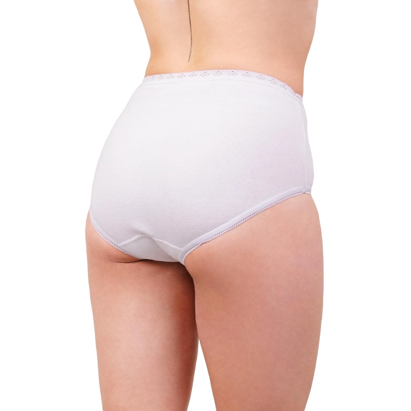 PACK X2 CALZONES MUJER BAZIANI ALGODÓN TIRO ALTO 20518 - 5