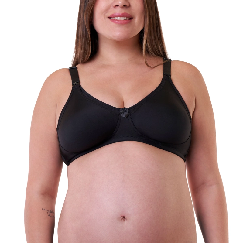 SOSTE N MATERNAL BAZIANI 3405 PREHORMADO BEIGE BLANCO Y NEGRO - 3