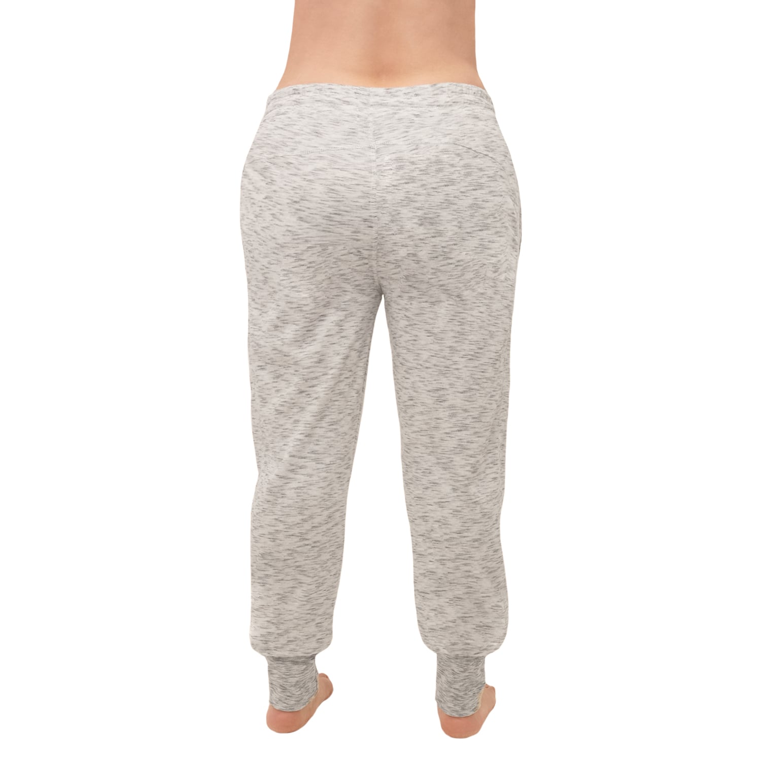 JOGGER MUJER BAZIANI GRIS PARDO FRANELA 8623 - 2