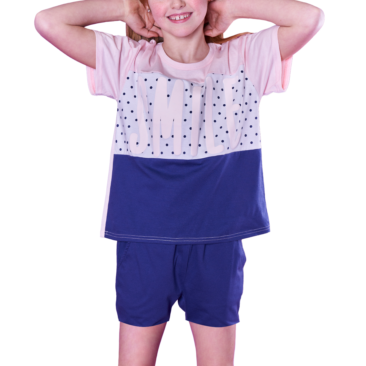 PIJAMA SHORT NIÑA 7337 - 1