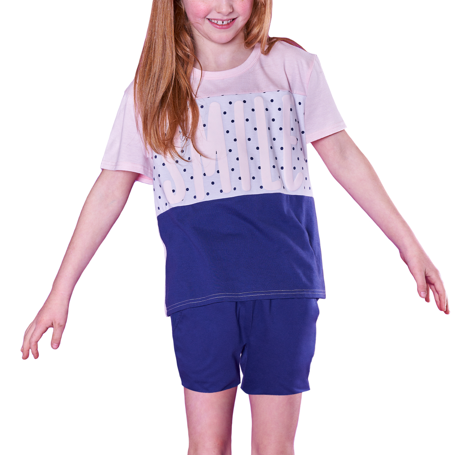 PIJAMA SHORT NIÑA 7337 - 2