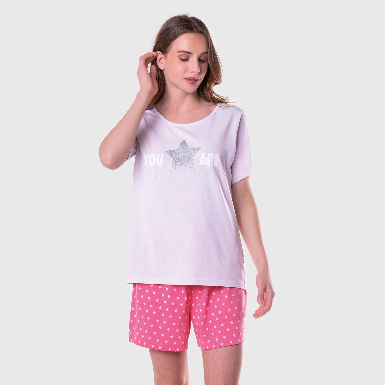PIJAMA CORTO MUJER 8694 - 1