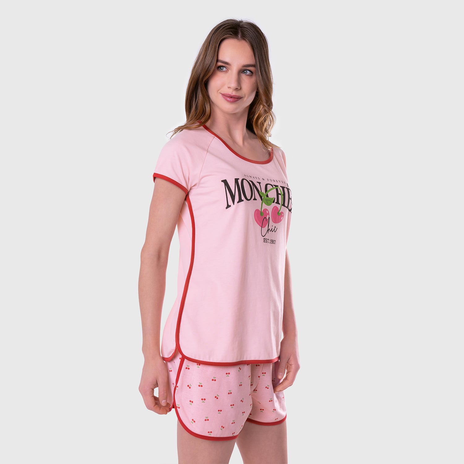 PIJAMA CORTO MUJER 8693 - 2