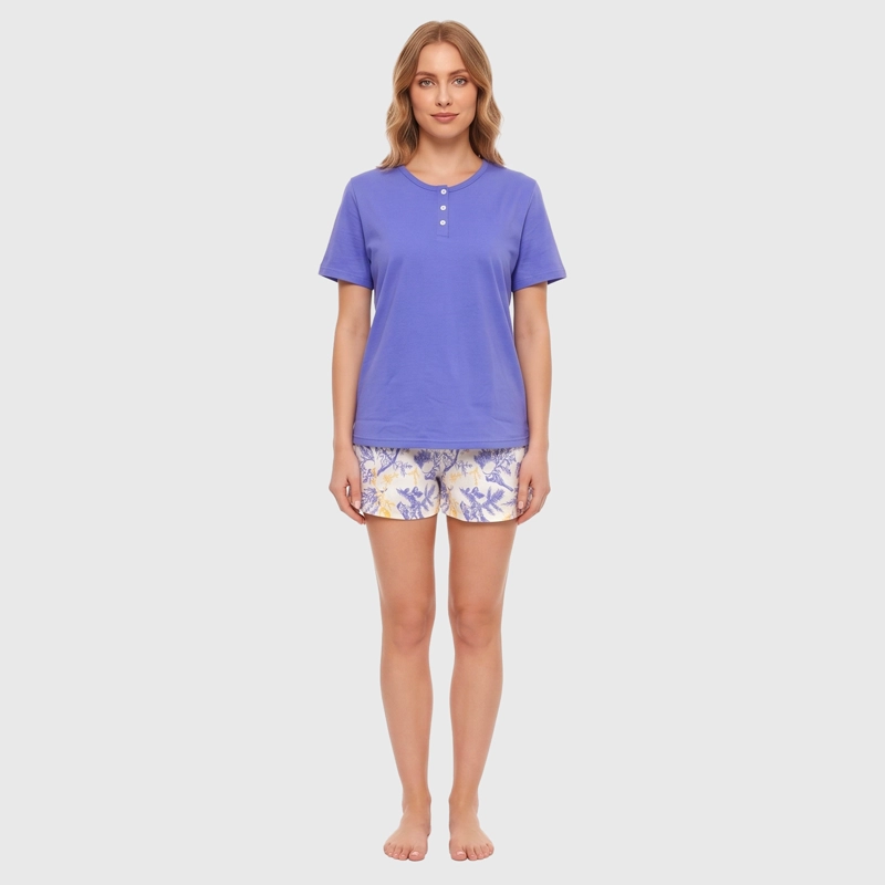 PIJAMA MUJER BERMUDA 8714 - 1