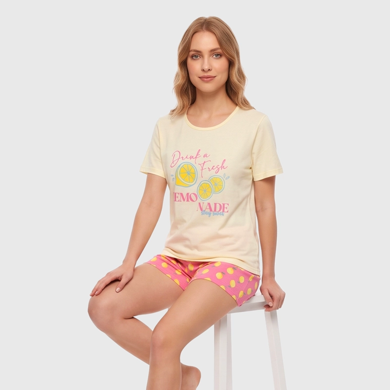 PIJAMA MUJER LEMON 8719 - 1