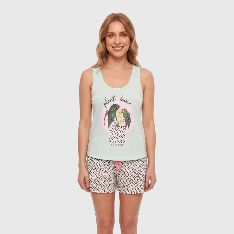 PIJAMA MUJER PLANT 8721 - 3