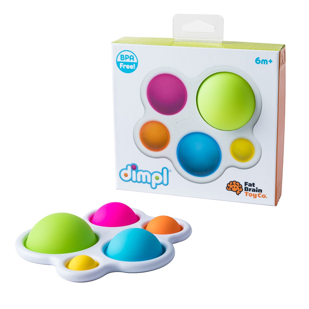 JUEGO SENSORIAL FATBRAIN TOYS DIMPL IDEAL MANOS INQUIETAS - 4
