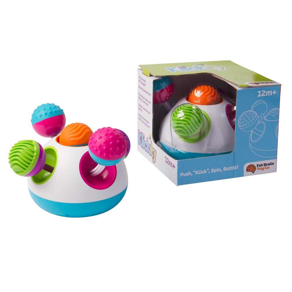 JUGUETE INTERACTIVO FATBRAIN TOYS KLICKITY JUGUETE SENSORIAL BEBÉS - 1