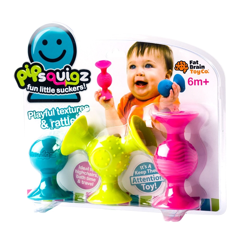 MORDEDOR FATBRAIN TOYS PIPSQUIGZ SONAJEROS SENSORIALES - 4