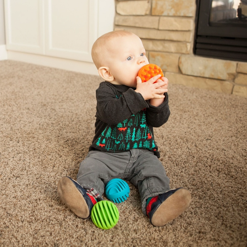 JUGUETE INTERACTIVO FATBRAIN TOYS SENSORY ROLLERS PELOTAS SENSORIALES - 3