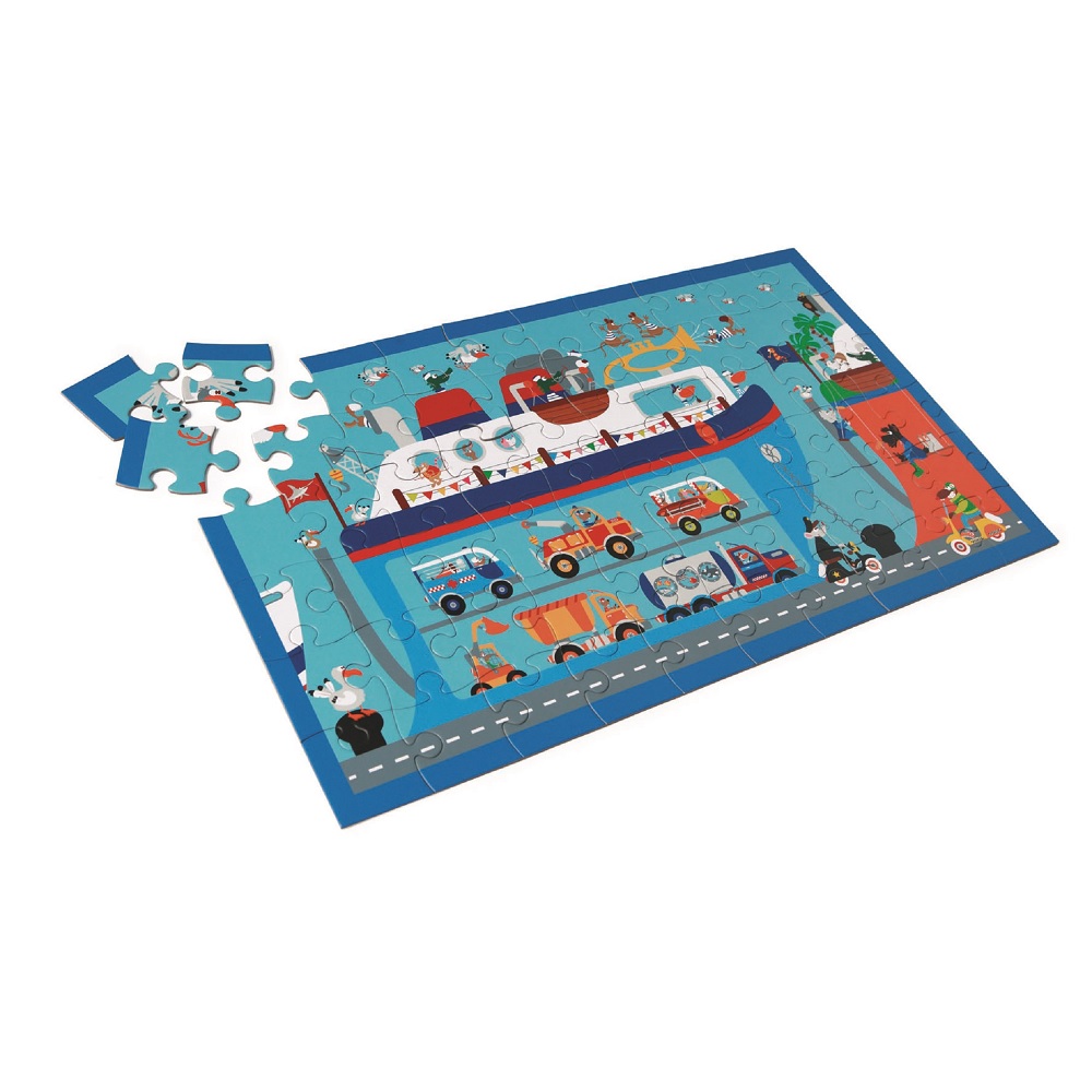 PUZZLE SCRATCH EUROPE 60 PCS FERRY - 2