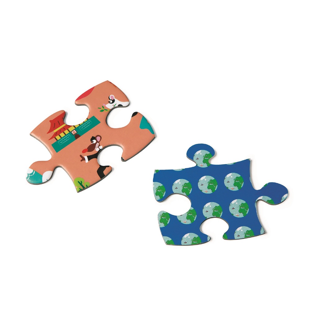 PUZZLE SCRATCH EUROPE MAPA DEL MUNDO - 3