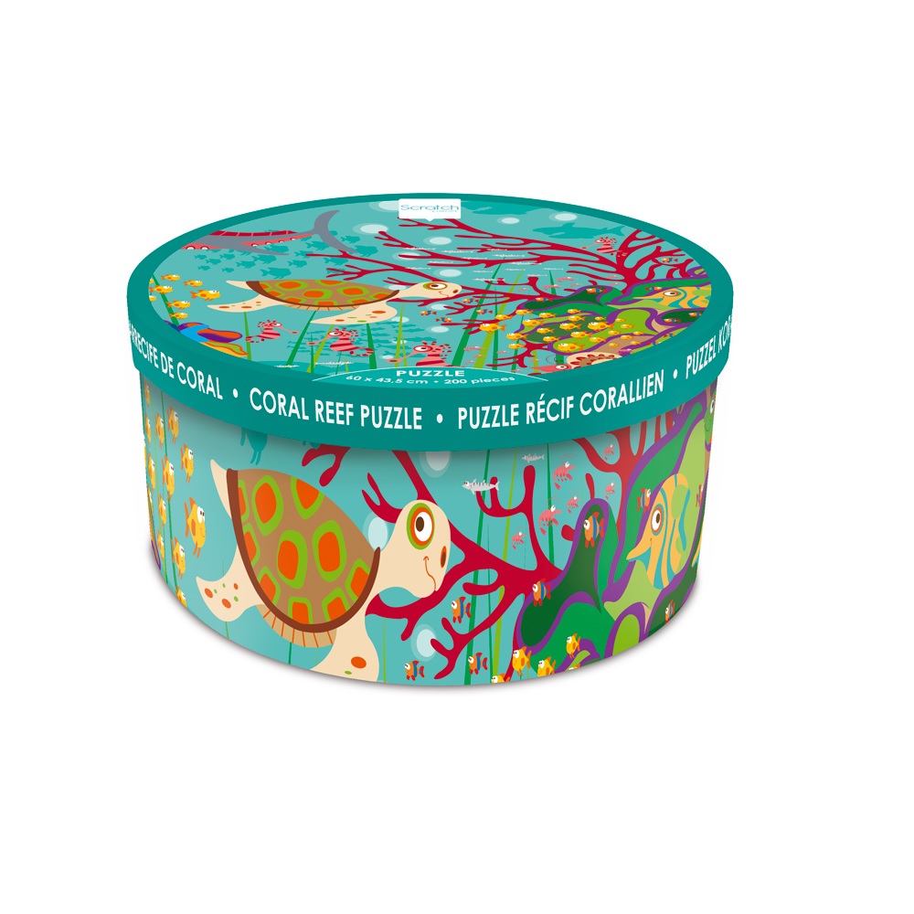 PUZLE SCRATCH EUROPE BAJO EL MAR 200PCS - 4