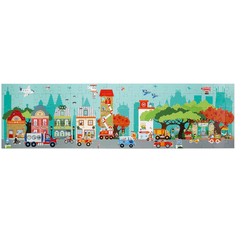 PUZLE SCRATCH EUROPE DE PISO CIUDAD 100PCS - 1