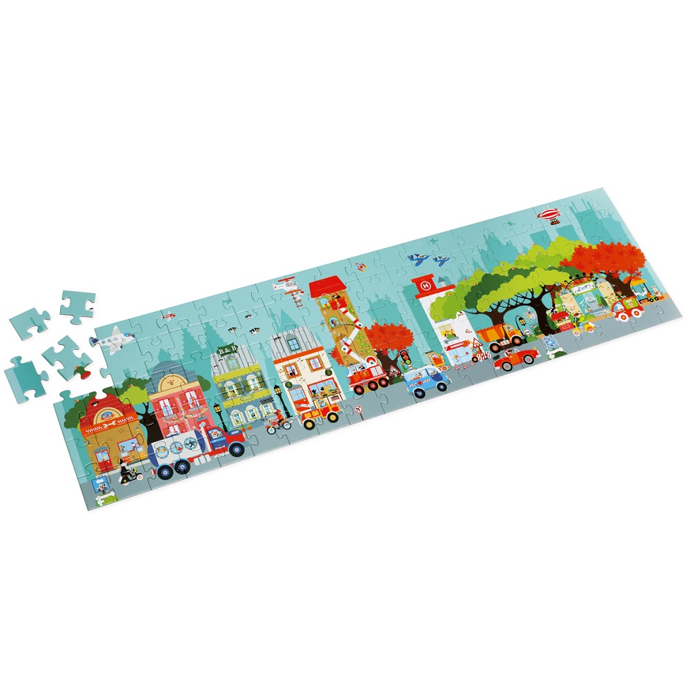 PUZLE SCRATCH EUROPE DE PISO CIUDAD 100PCS - 2