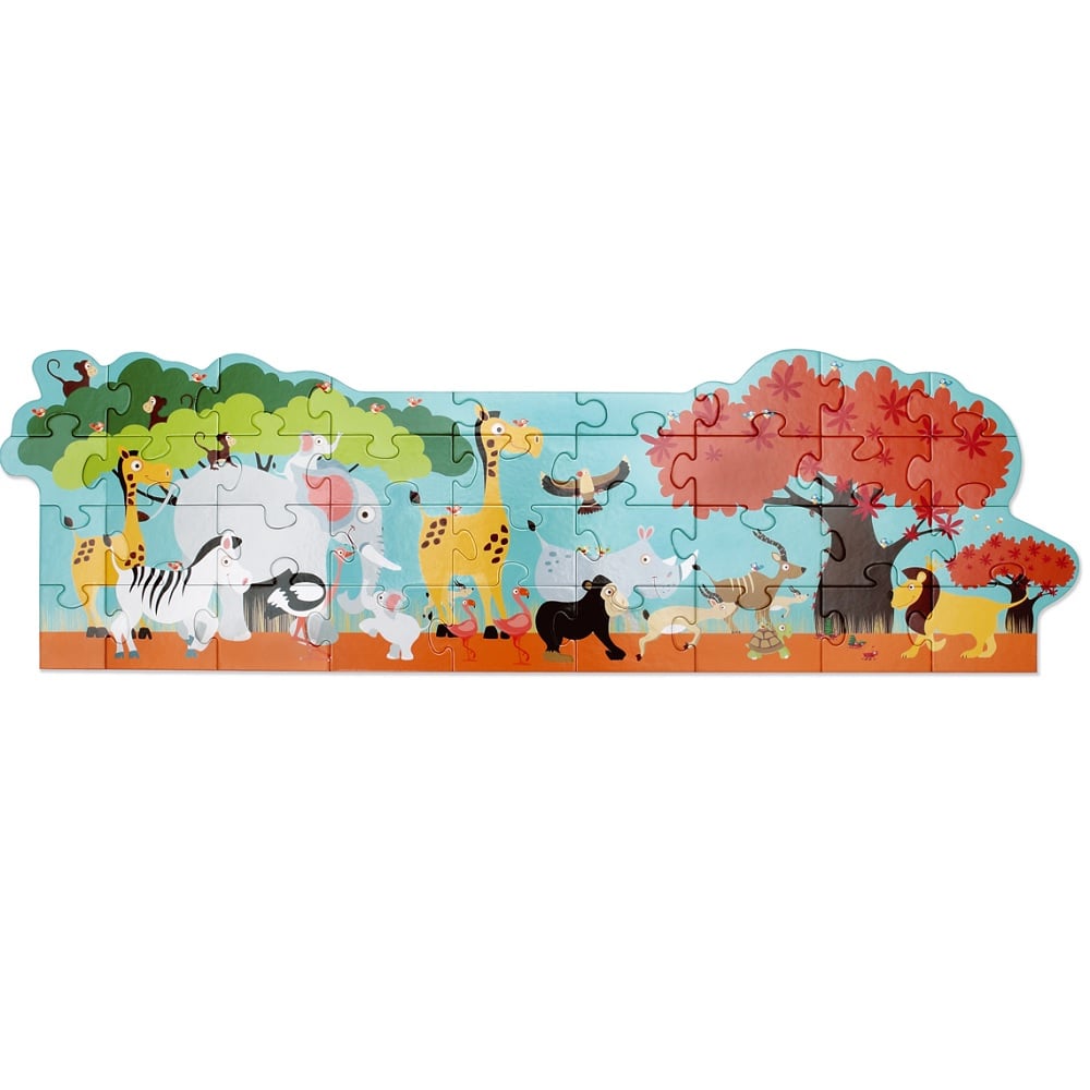 PUZLE SCRATCH EUROPE DE PISO SAFARI 36PCS - 1