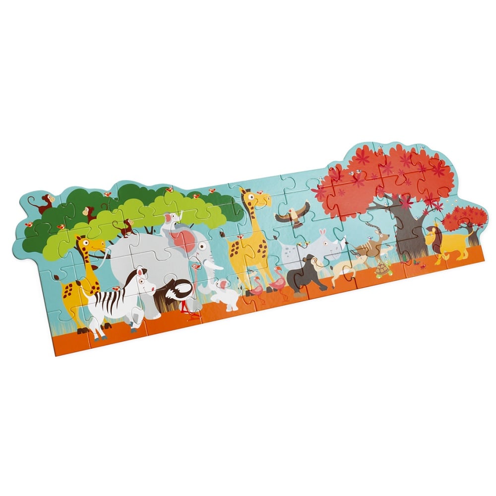 PUZLE SCRATCH EUROPE DE PISO SAFARI 36PCS - 2
