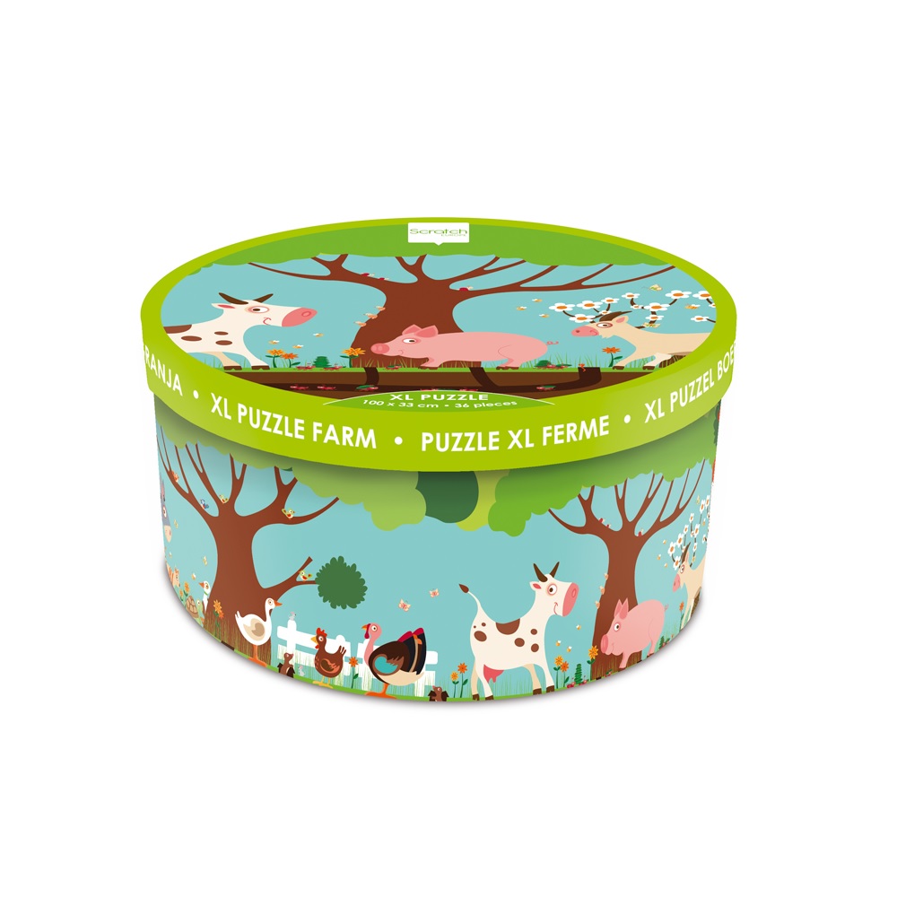 PUZLE SCRATCH EUROPE DE PISO GRANJA 36PCS - 4