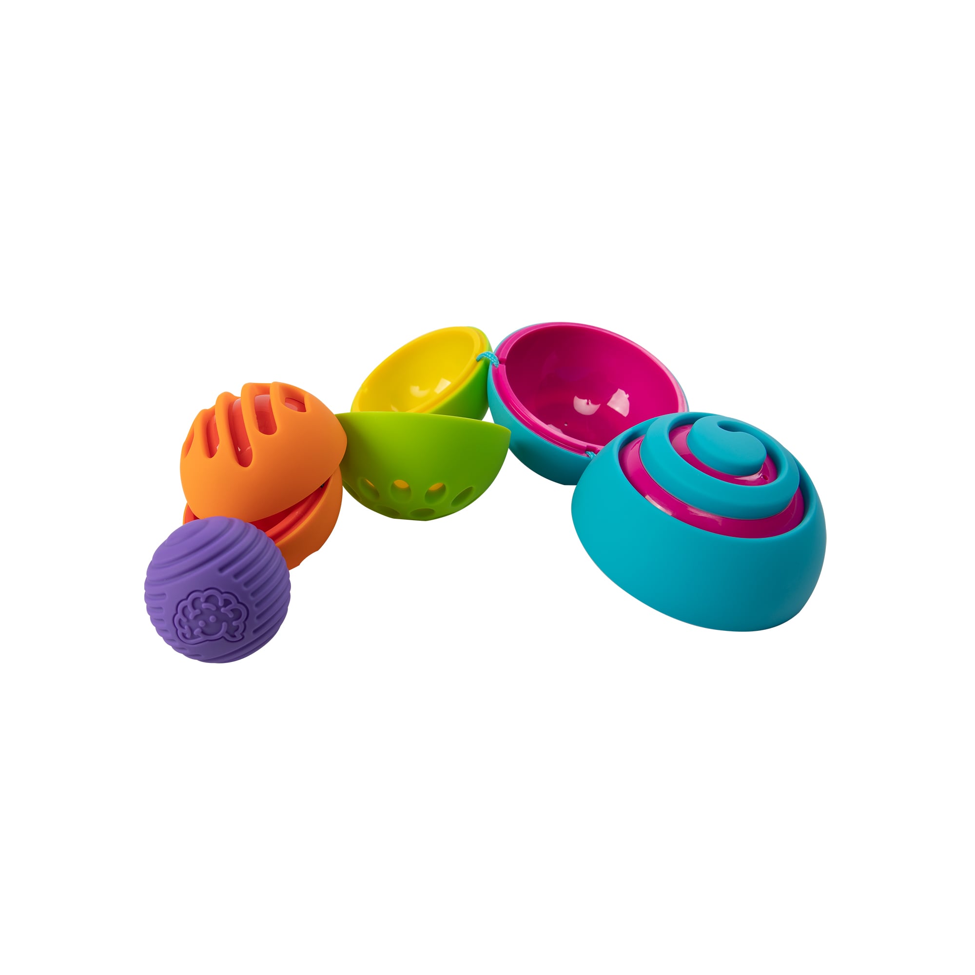 PELOTA FATBRAIN TOYS OOMBEE BALL SENSORIAL UNIDAS - 2