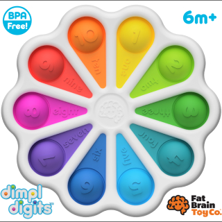 JUEGO SENSORIAL FATBRAIN TOYS DIMPL DIGITS MULTICOLOR - 1