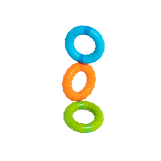 ANILLO FATBRAIN TOYS SILLY RINGS CON TEXTURAS E IMANES MULTICOLOR