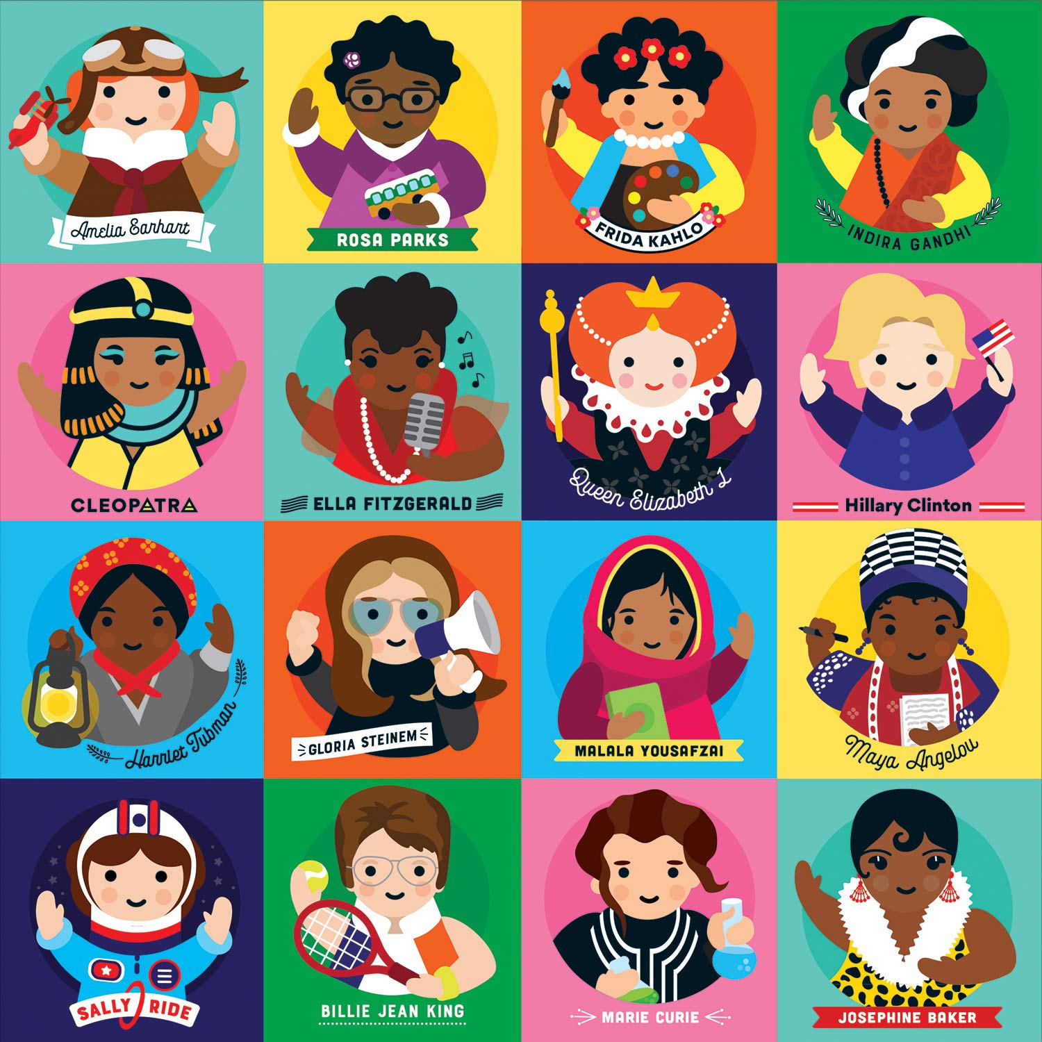 PUZZLE MUDPUPPY 500 PCS LITTLE FEMINIST - 1