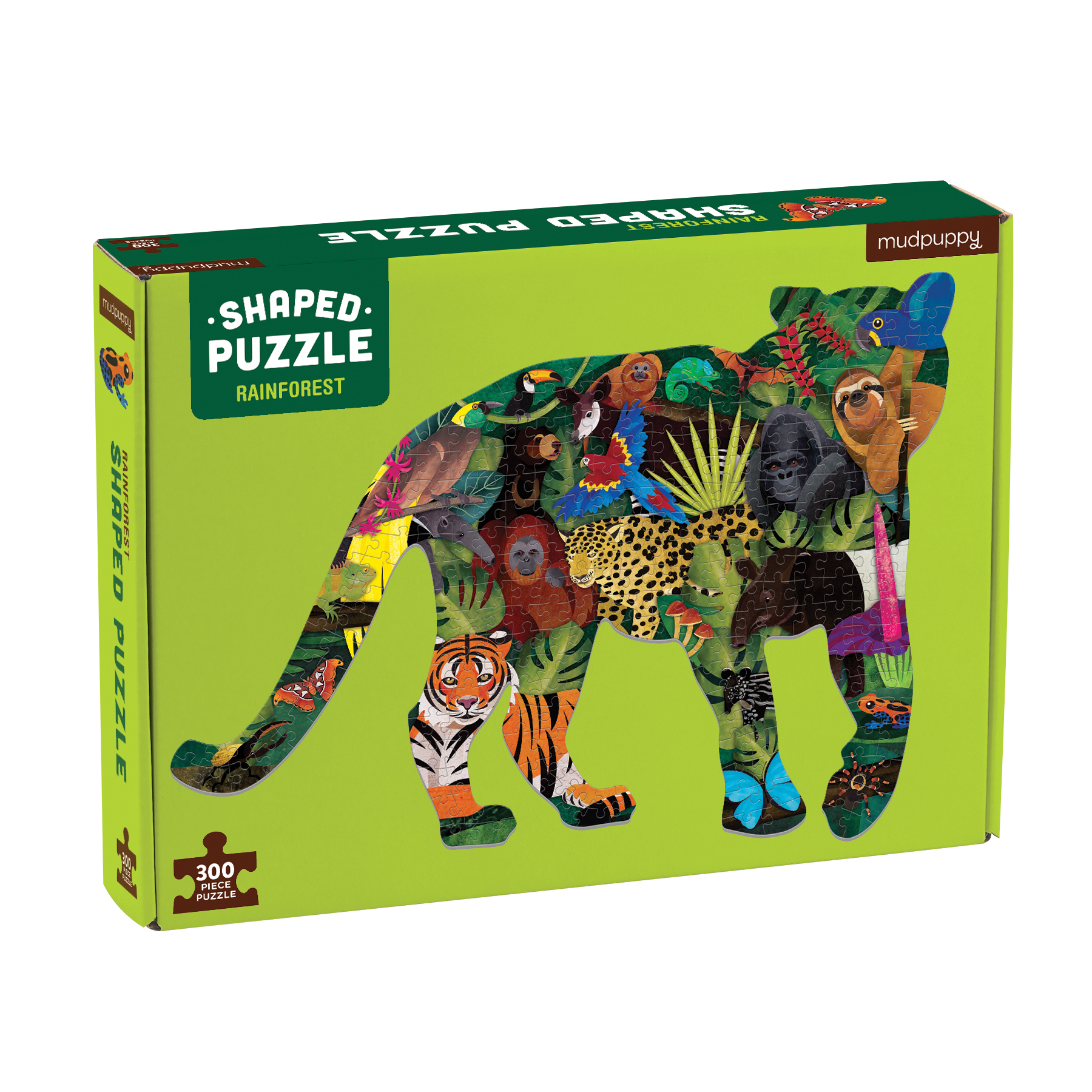 PUZZLE MUDPUPPY 300PCS CON FORMA SELVA - 2