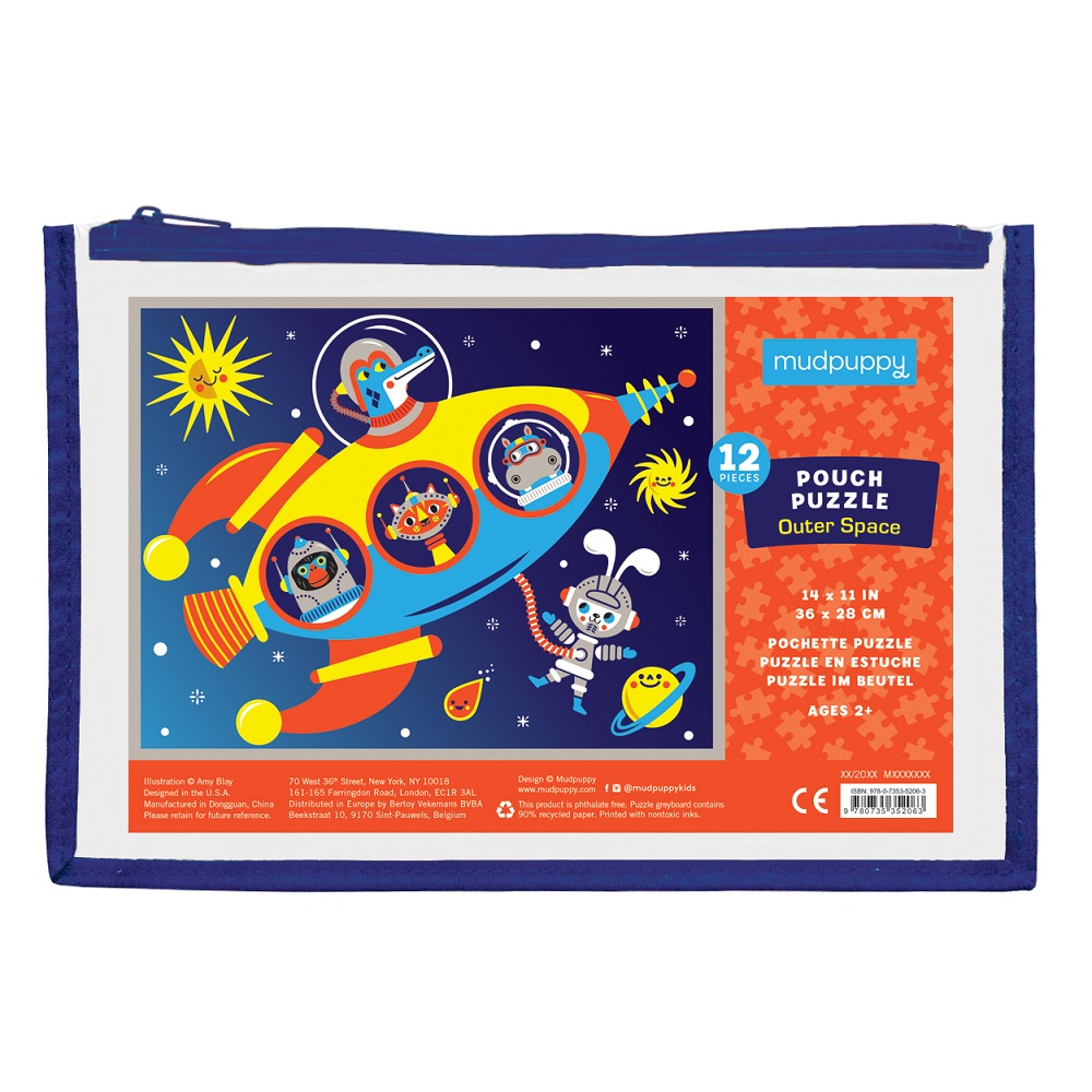PUZZLE MUDPUPPY 12PCS EN ESTUCHE ESPACIO EXTERIOR - 2