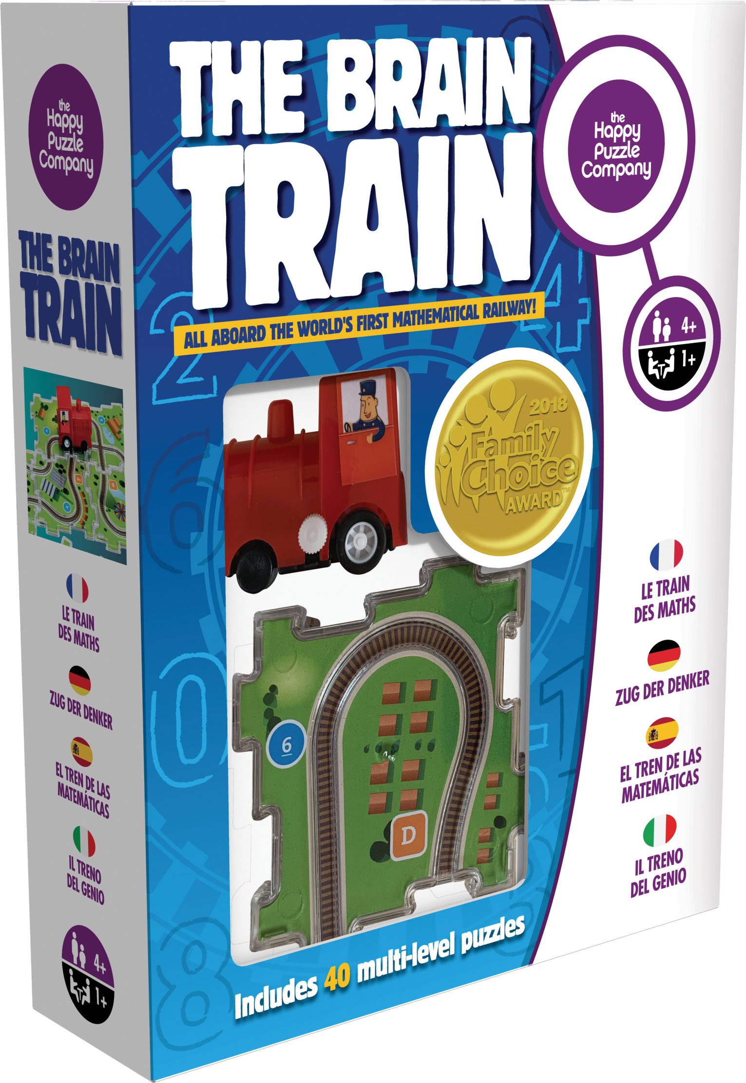 JUEGO THE HAPPY PUZZLE COMPANY THE BRAIN TRAIN DE INGENIO - 2