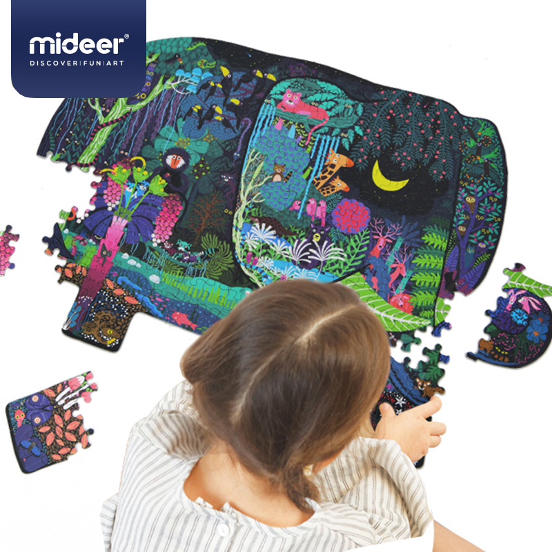 PUZZLE MIDEER 280PCS CON FORMA SUEÑO DE ELEFANTE - 3
