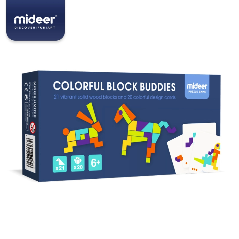 BLOQUES MIDEER COLORIDOS - 4