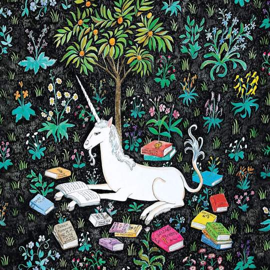 PUZZLE MUDPUPPY 500PCS UNICORNIO LEYENDO - 1