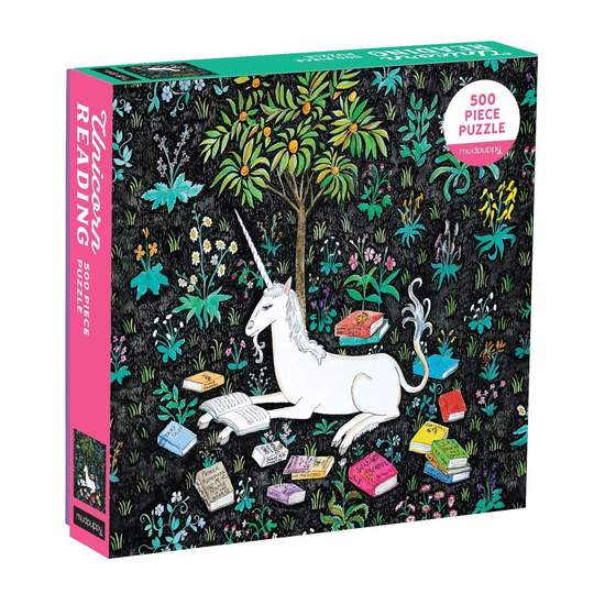 PUZZLE MUDPUPPY 500PCS UNICORNIO LEYENDO - 2