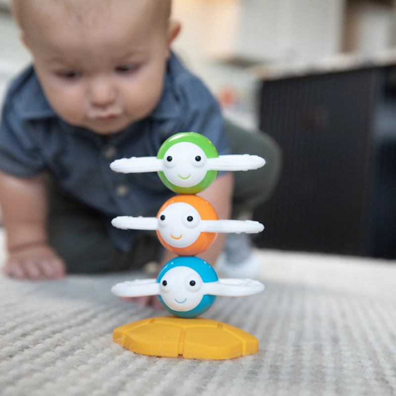 JUEGO INTERACTIVO FATBRAIN TOYS DIZZY BEES MORDEDOR APILABLE CON IMAN - 3