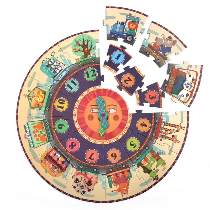 PUZZLE MIDEER REDONDO MI VIAJE EN EL TIEMPO 25PCS - 1