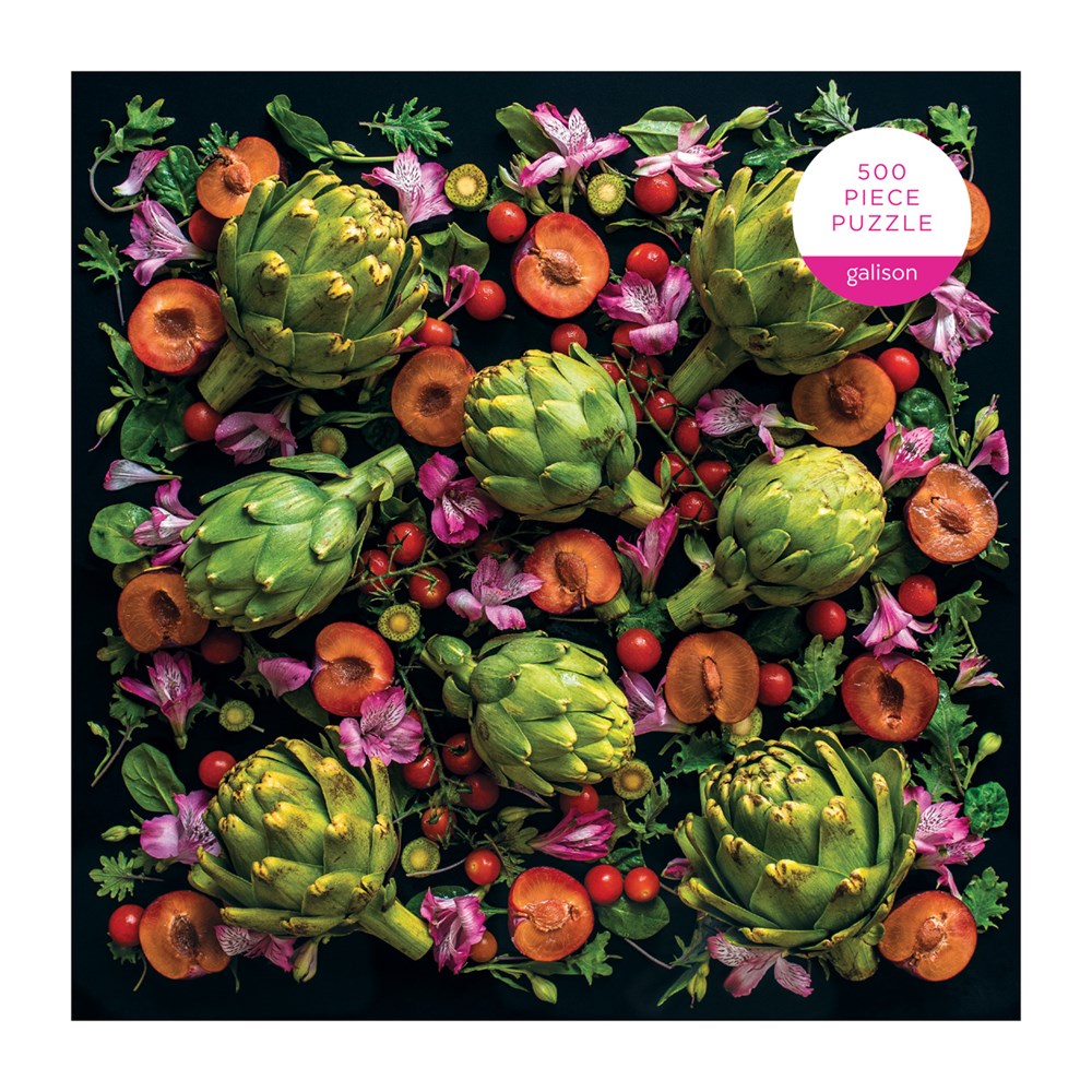 PUZZLE GALISON 500PCS ALCACHOFA FLORAL - 2