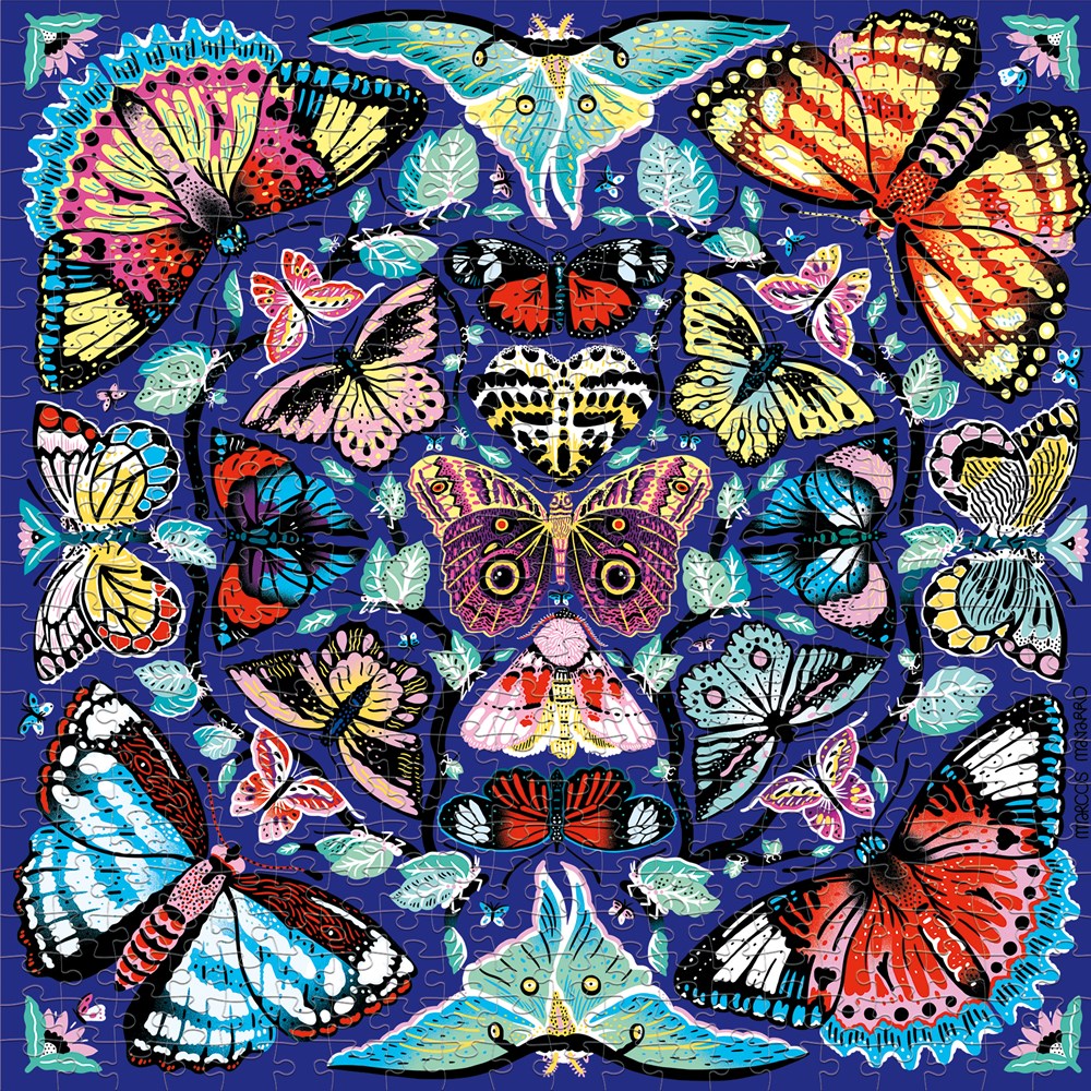 PUZZLE MUDPUPPY 500PCS MARIPOSAS - 2
