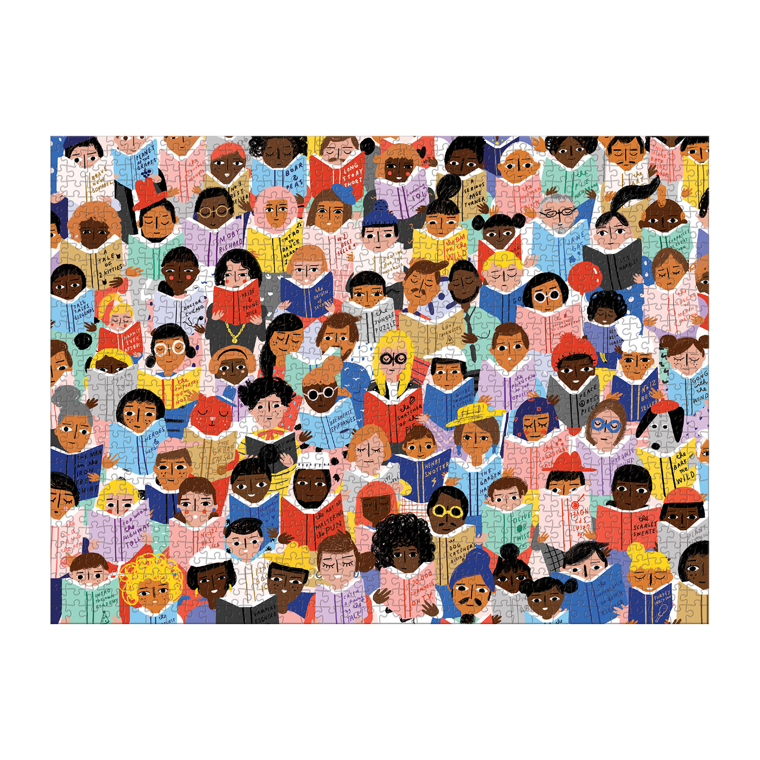 PUZZLE GALISON 1000PCS CLUB DE LECTURA - 1