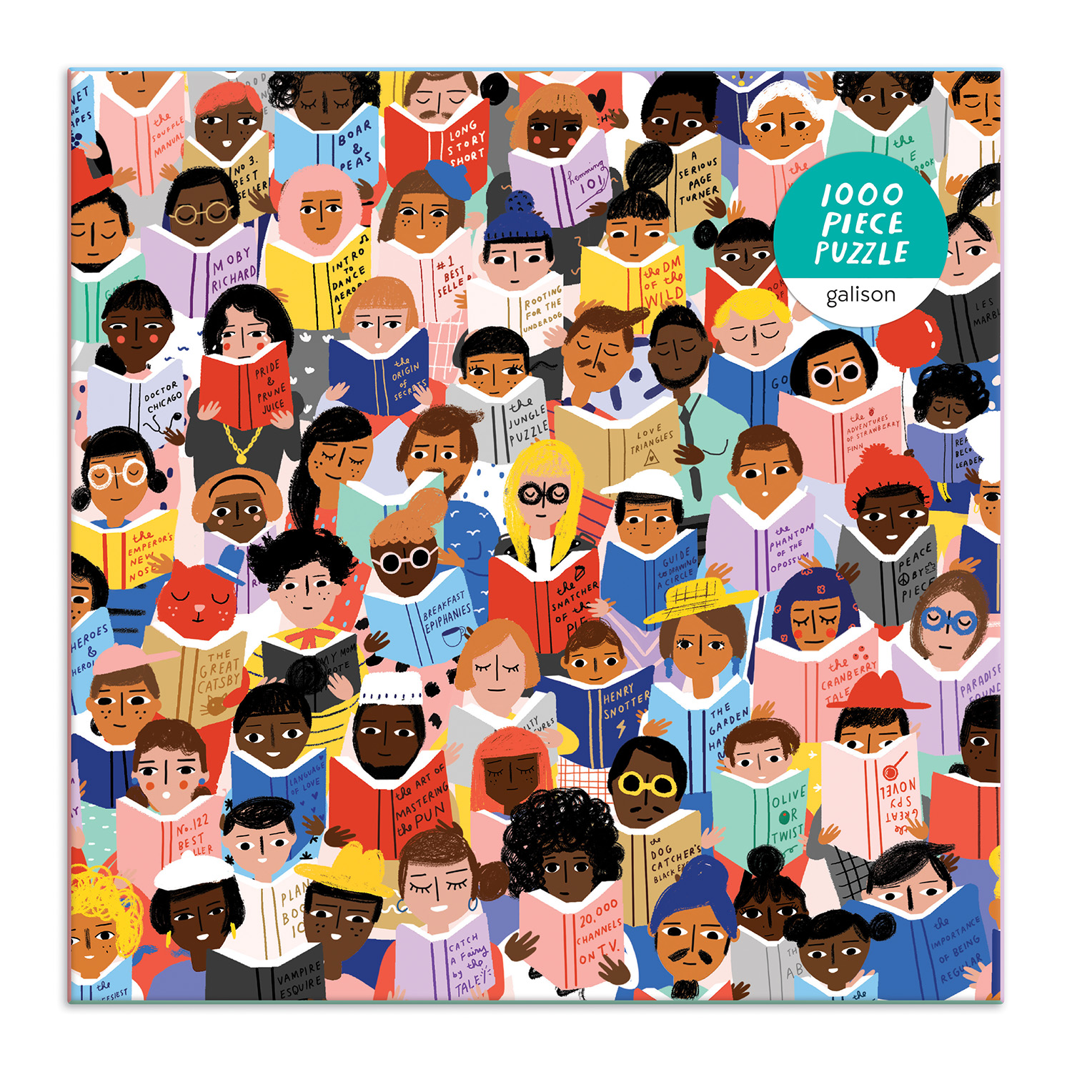 PUZZLE GALISON 1000PCS CLUB DE LECTURA - 2