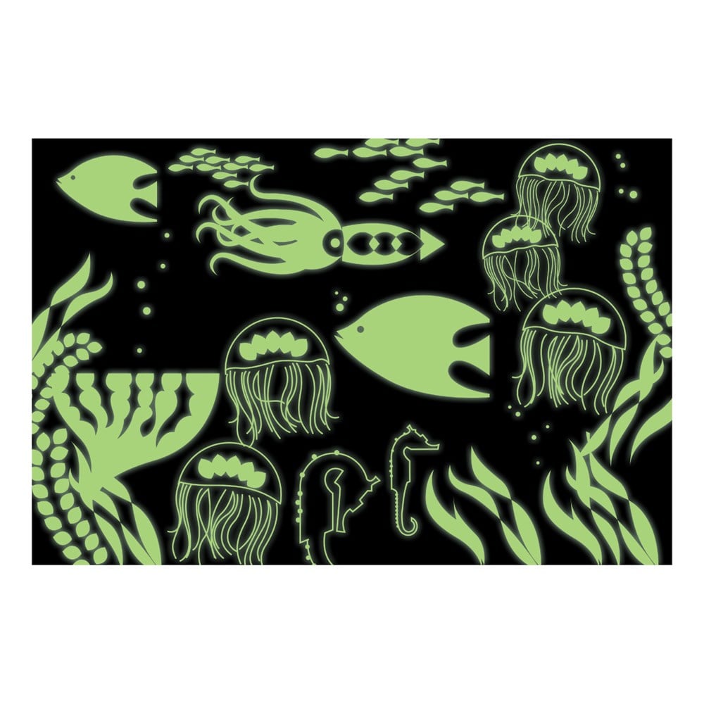 PUZZLE MUDPUPPY 100PCS QUE BRILLA EN LA OSCURIDAD BAJO EL MAR - 2