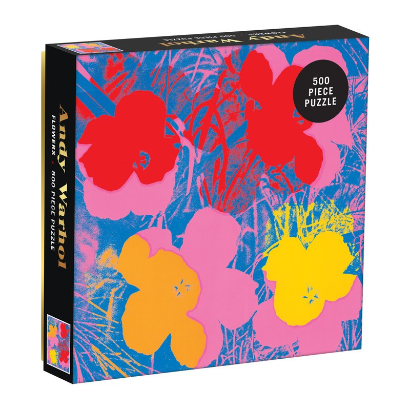 PUZZLE GALISON 500PCS FLORES DE ANDY WARHOL - 3
