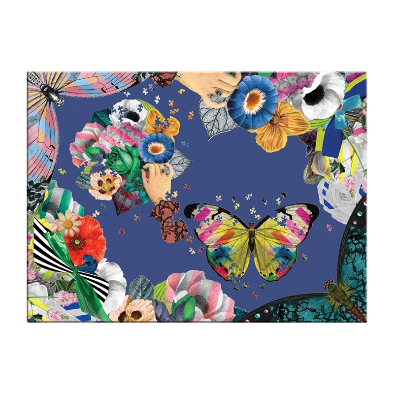 2 PUZZLES GALISON CON FORMA 850PCS CHRISTIAN LACROIX - 1