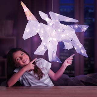 ROMPECABEZAS CON ILUMINACION 3D CREATTO MULTICOLOR GRANDE UNICORNIO - 1