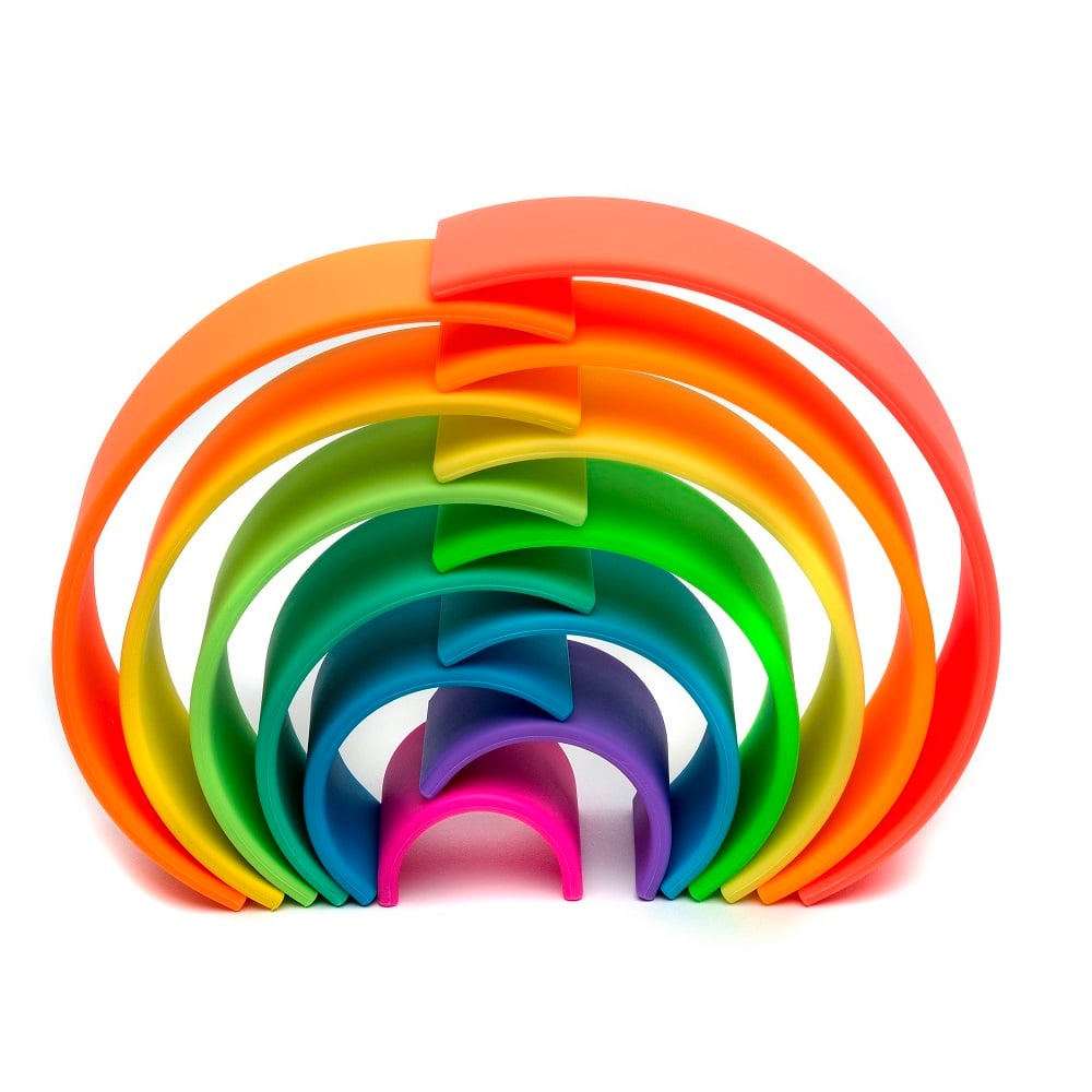JUGUETE DENA ARCOIRIS DE COLORES 12PCS - 3