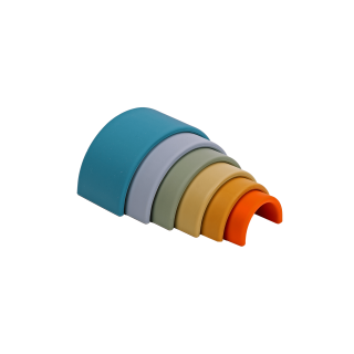 JUEGO INTERACTIVO DENA ARCOIRIS NATURE 6PCS MULTICOLOR