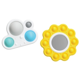 JUGUETE SENSORIAL FATBRAIN TOYS DIMPL BILLOW & BRIGHT MULTICOLOR - 1