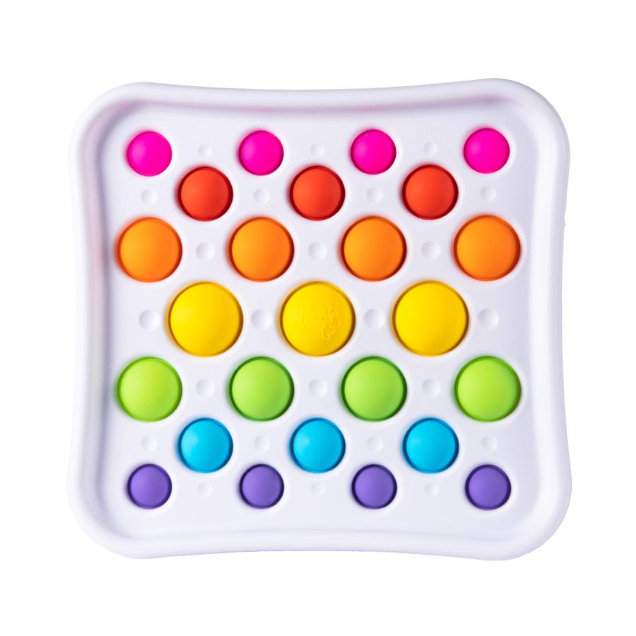 JUEGO SENSORIAL FATBRAIN TOYS DIMPL POPS DELUXE IDEAL MANOS INQUIETAS - 1