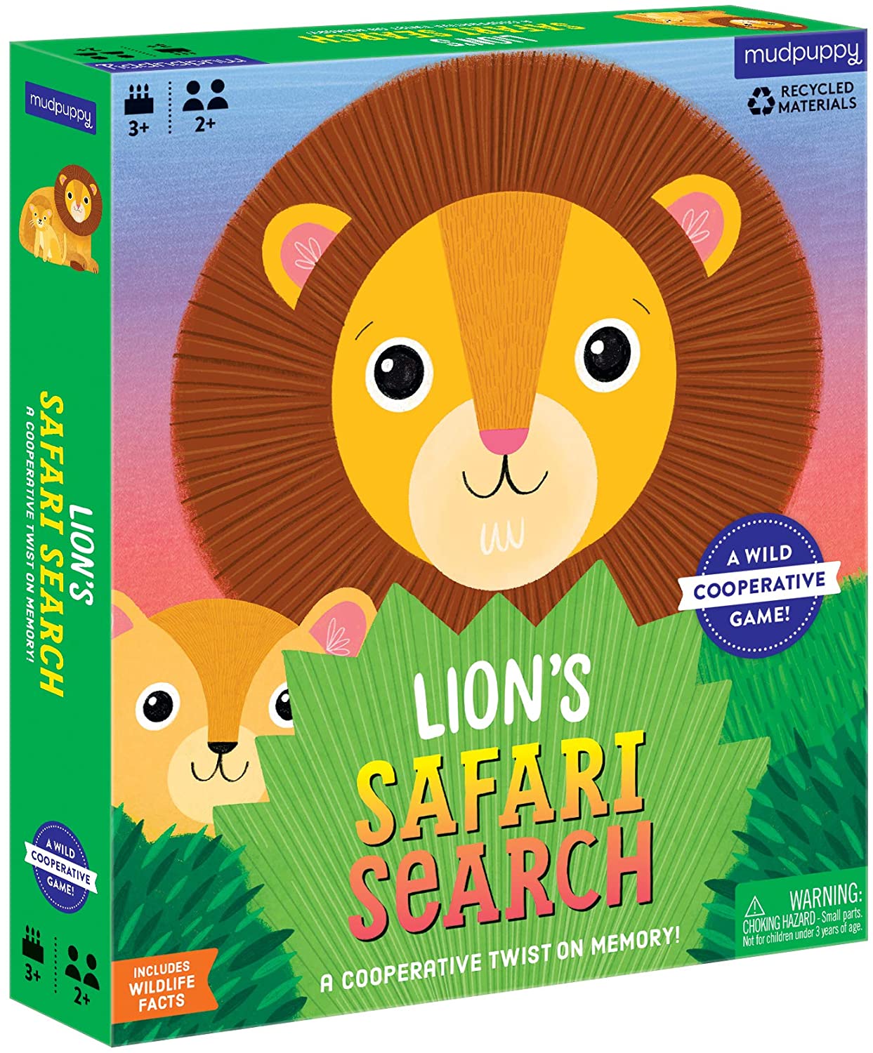 JUEGO DE MESA MUDPUPPY SAFARI DE LEONES - 1