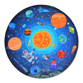 PUZZLE 150PCS REDONDO, VAGANDO EN EL ESPACIO - 1